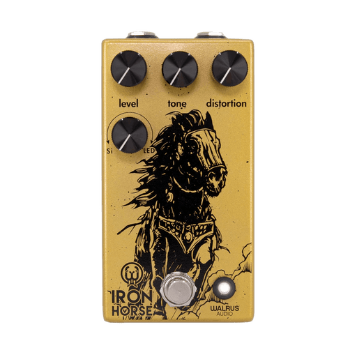 Walrus Audio Iron Horse V3 LM308 Distortion Guitar Effect Pedal