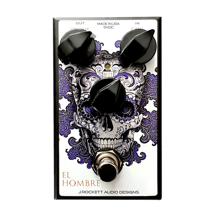 J Rockett Audio Designs El Hombre Overdrive Guitar Effect Pedal