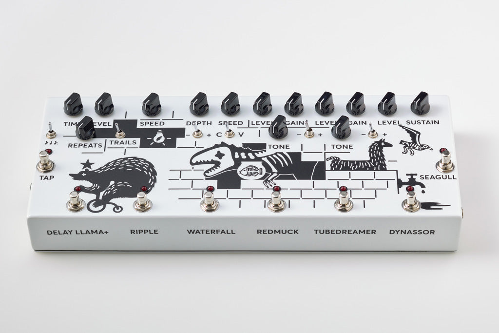 jam pedals multi Jam Pedals Pink Flow Multi-Effects Guitar Effect Pedal — Truetone Music