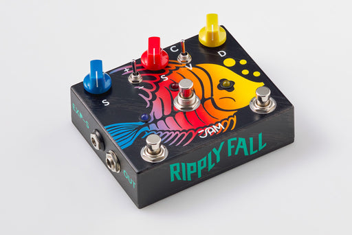 Jam Pedals Ripple Fall Bass Chorus/Vibrato Phaser Multi-Effect Bass Guitar Effect Pedal