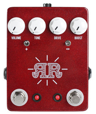 JHS Ruby Red RR Overdrive Guitar Pedal