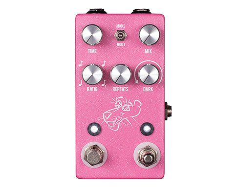 pink pedals JHS Pink Panther Delay Guitar Effect Pedal — Truetone Music