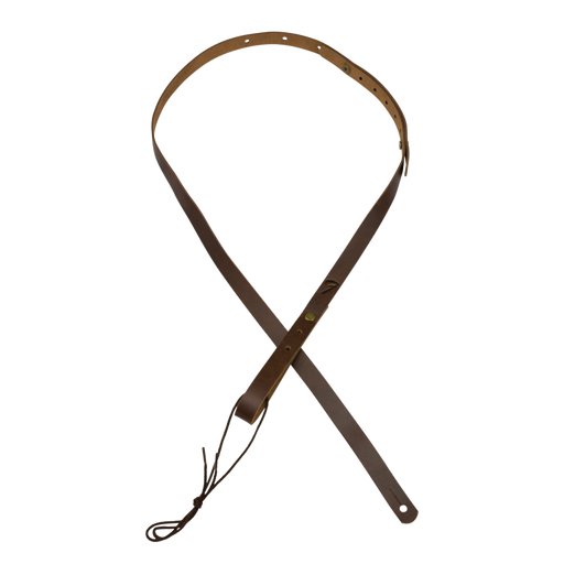 Fender Paramount Mandolin Leather Strap, Brown Straps
