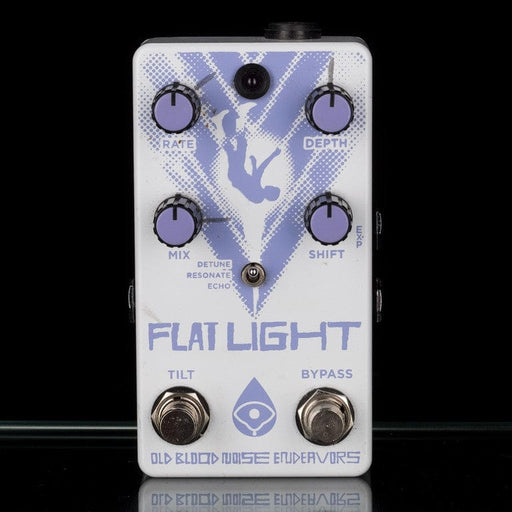 Used Old Blood Noise Endeavors Flat Light Flanger Guitar Effect Pedal With Box