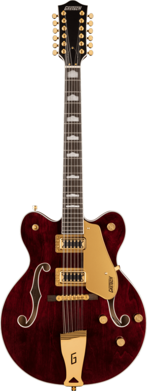 Gretsch G5422G-12 Electromatic® Classic Hollow Body Double-Cut 12-String with Gold Hardware, Laurel Fingerboard, Walnut Stain Electric Guitars