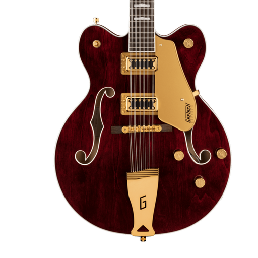 Gretsch G5422G-12 Electromatic® Classic Hollow Body Double-Cut 12-String with Gold Hardware, Laurel Fingerboard, Walnut Stain Electric Guitars