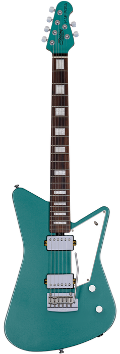 Sterling by Music Man Mariposa Dorado Green Electric Guitar