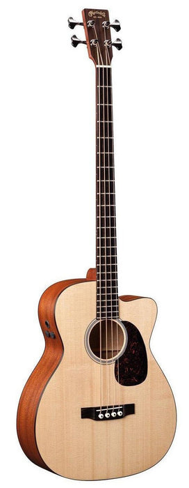 Martin BCPA4 Acoustic Electric Cutaway Bass Guitar - Natural Finish With Case