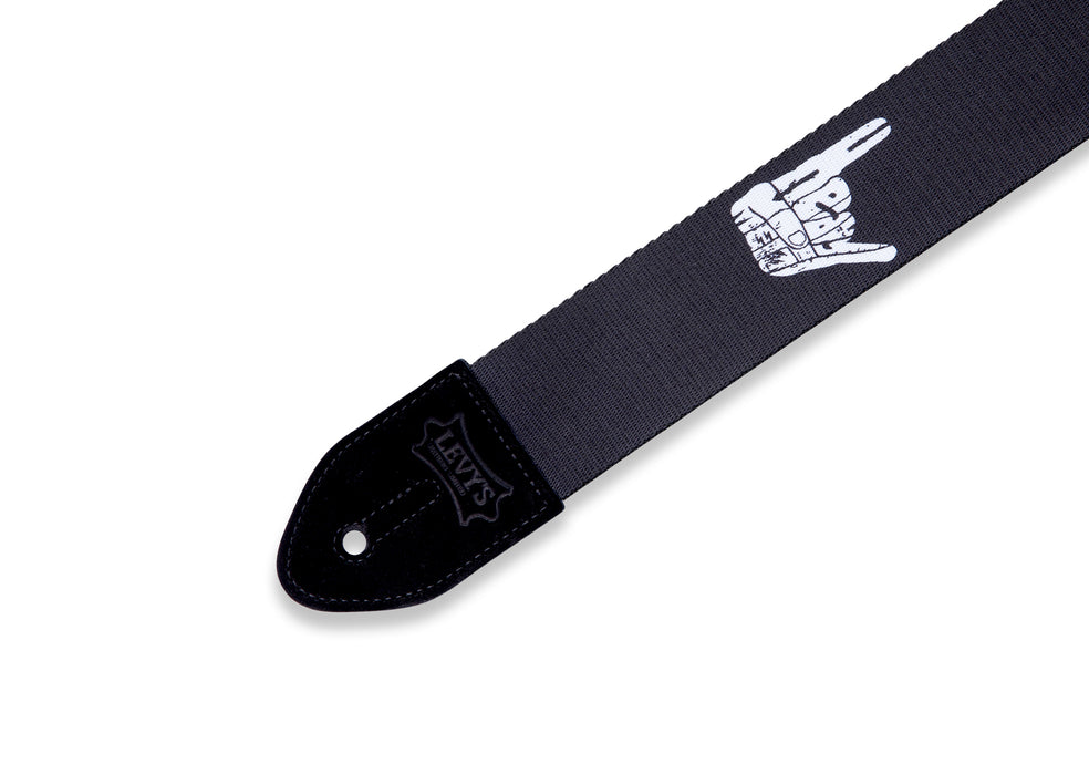 Levy's MP2-006 2" Wide Polyester Guitar Strap