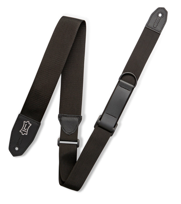 Levy's MRHP-BLK 2" Wide Polyester RipChord Guitar Strap.