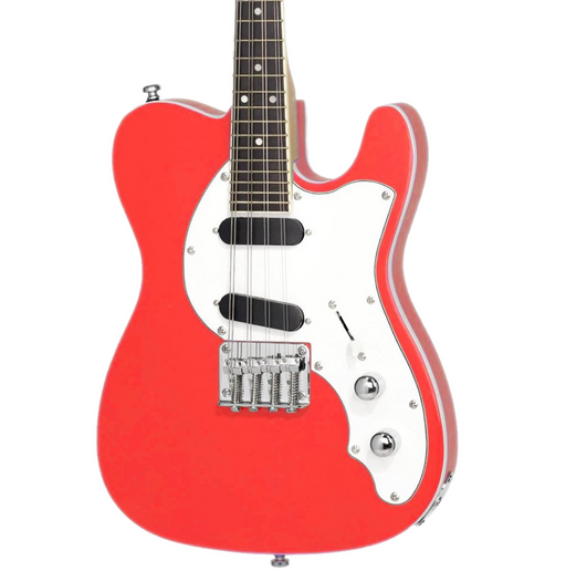 Eastwood Limited Edition 8 String Mandocaster Electric Mandolin Fiesta Red