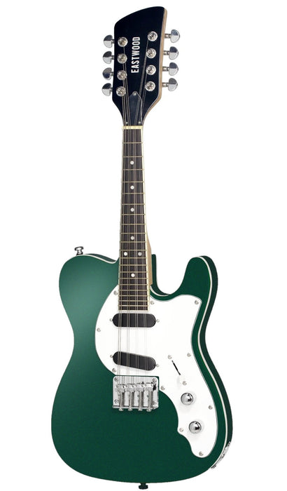 Eastwood Limited Edition Mandocaster Only 24 Made Metallic Green