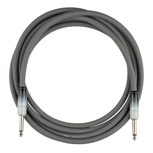 Fender 10' Ombré Cable, Silver Smoke Cables