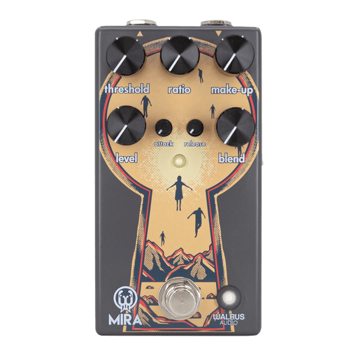 Walrus Audio Mira Optical Compressor Guitar Effect Pedal With Box