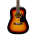 Fender CD-60 Walnut Fingerboard Dreadnought V3 Sunburst With Case