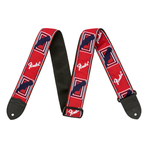 Fender 2" Monogrammed Red/White/Blue
