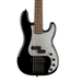 Squier Contemporary Active Precision Bass® PH V, Laurel Fingerboard, Silver Anodized Pickguard, Black Bass Guitars