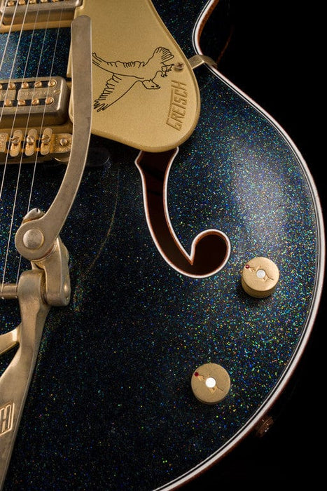 Pre-Owned 2022 Gretsch Custom Shop Masterbuilt Stephen Stern G6136CS Holoflake Falcon with OHSC