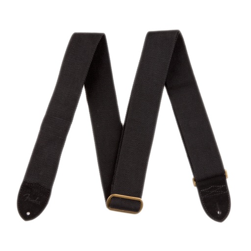 Fender 2" Cotton/Leather Black
