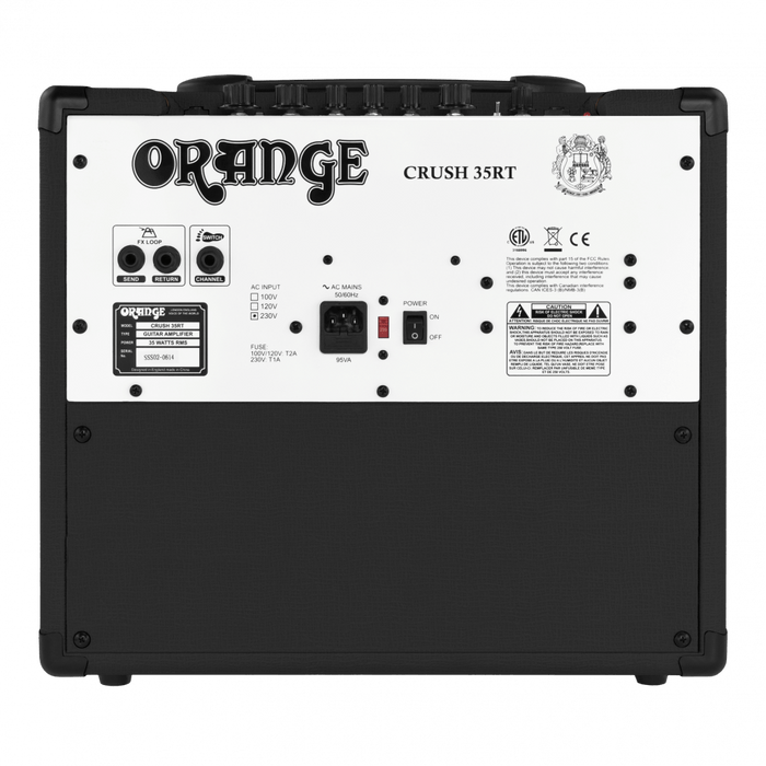 Orange Crush 35RT - 35-watt 1x10" Guitar Amplifier Combo - Black