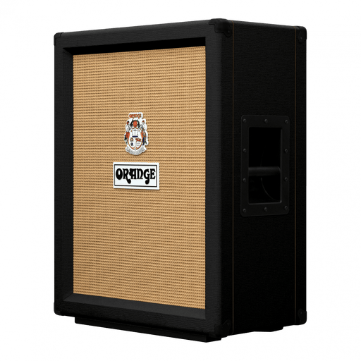 Orange PPC212-V Black 2x12" Vertical Open-back Celestion Creamback Neo speakers - 16 ohm 120-watts Guitar Amp Cab