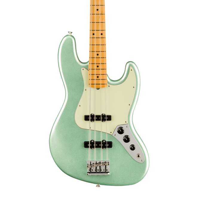 Fender American Professional II Jazz Bass Maple Fingerboard Mystic Surf Green