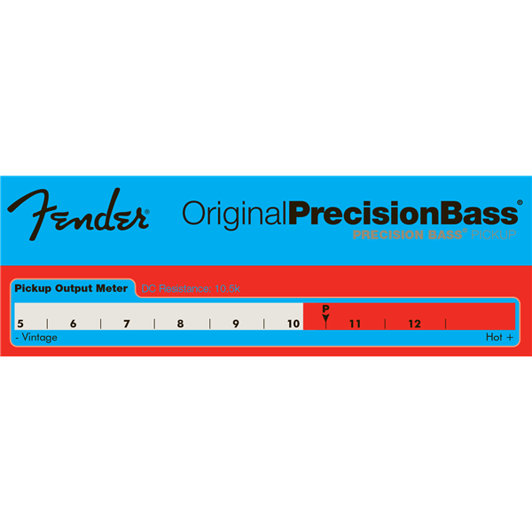 Fender Original Precision Bass Pickup Black — Truetone Music Fender Original Precision Bass Pickup Black — Truetone Music