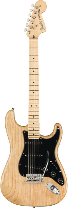 DISC - Fender Limited Edition American Performer Stratocaster Maple Fingerboard Electric Guitar - Natural With Bag