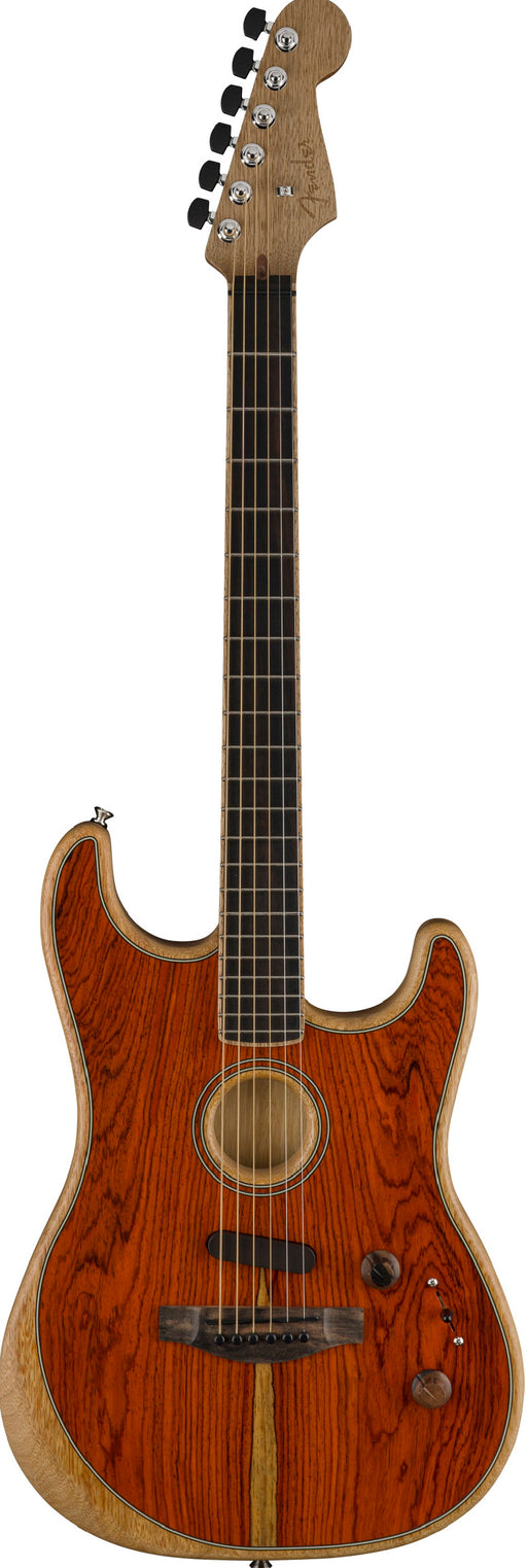 Fender Limited Edition American Acoustasonic Strat Ebony Fingerboard Cocobolo Acoustic-Electric Guitar