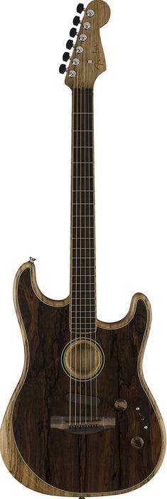 Fender Limited Edition American Acoustasonic Strat Ebony Fingerboard Ziricote Acoustic-Electric Guitar