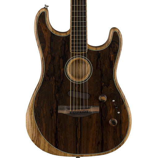 Fender Limited Edition American Acoustasonic Strat Ebony Fingerboard Ziricote Acoustic-Electric Guitar