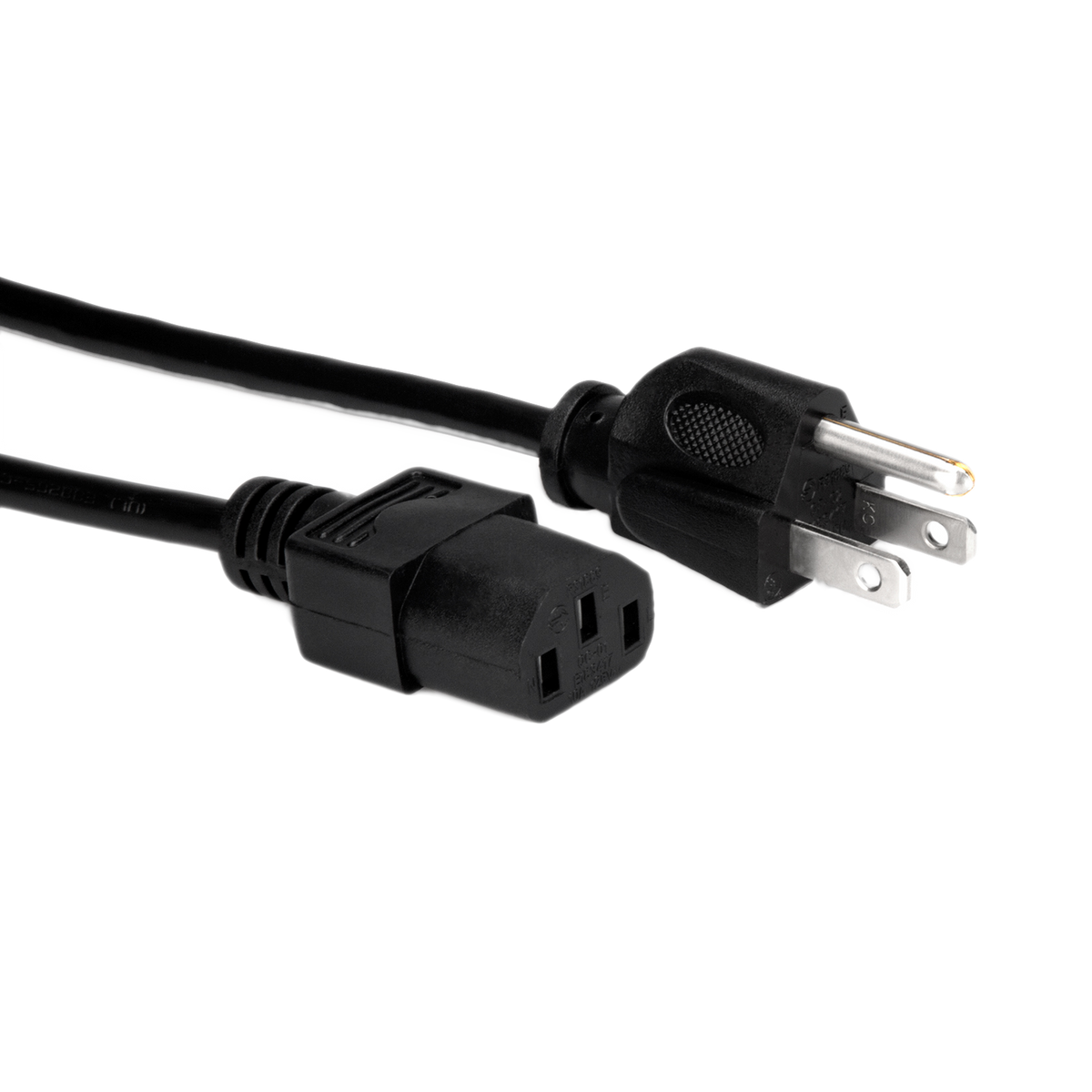 Hosa PWC148 GRND 3-WIRE AC POWER 8' Cable — Truetone Music