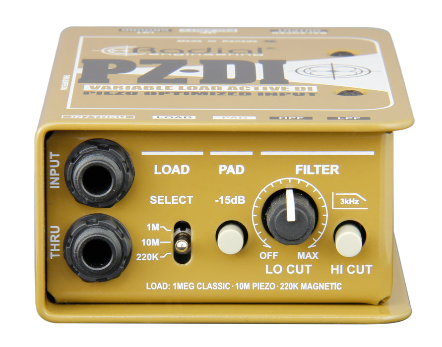 Radial Engineering PZ-DI Orchestral Instrument DI