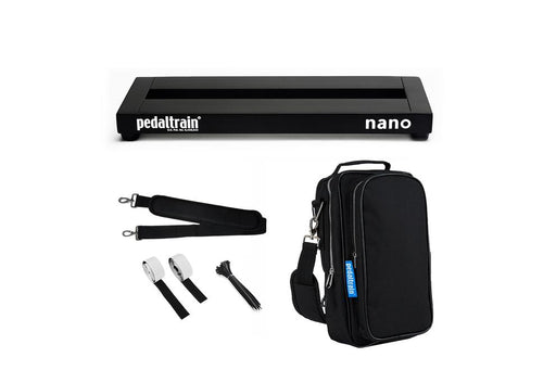 Pedaltrain PT-NANO-SC NANO 14” X 5.5” Pedalboard with Soft Case