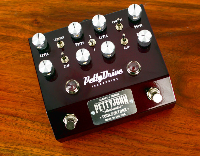 PettyJohn PettyDrive V2 Overdrive Guitar Effect Pedal PettyJohn PettyDrive V2 Overdrive Guitar Effect Pedal