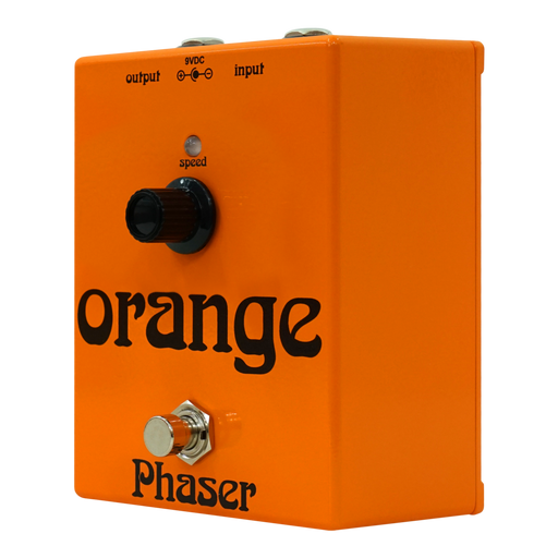 Orange Phaser Guitar Effect Pedal