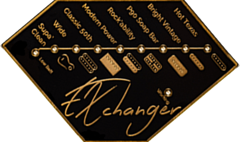 keyztone exchanger pedal Keyztone EXchanger Pickup Enhancer Guitar Pedal Pickup Remodeler — Truetone Music