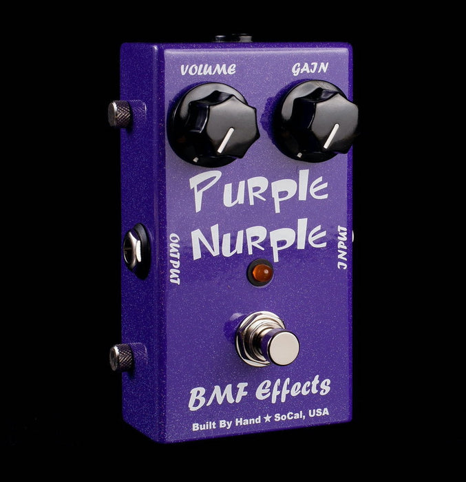 purpll pedal BMF Effects Purple Nurple Overdrive Guitar Pedal — Truetone Music