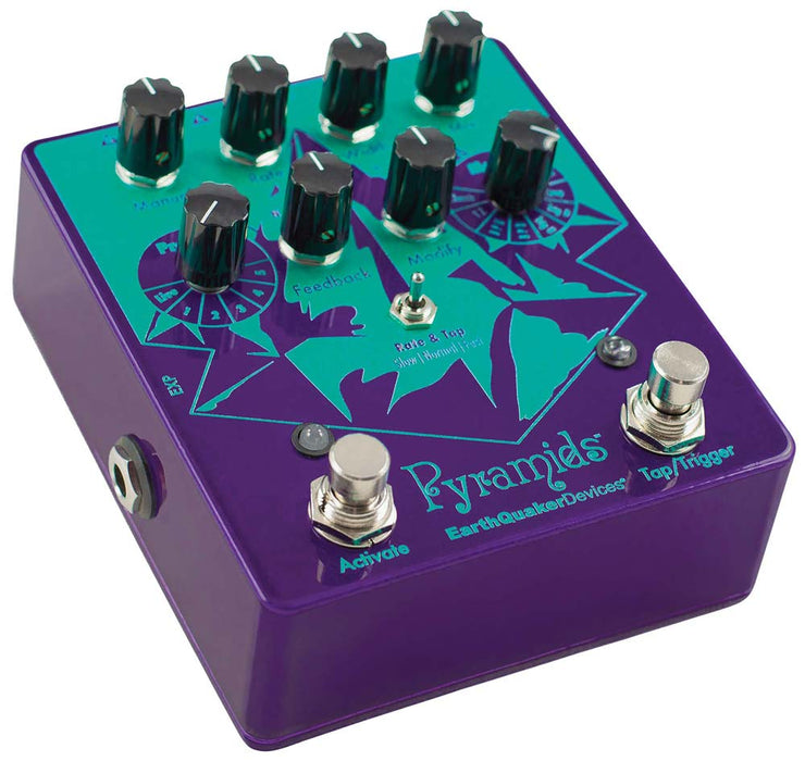 Earthquaker Devices Pyramids Stereo Flanger Guitar Pedal
