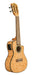 Lanikai QM-NACEC Quilted Maple Natural Stain Concert with Kula Preamp Acoustic Electric Ukulele