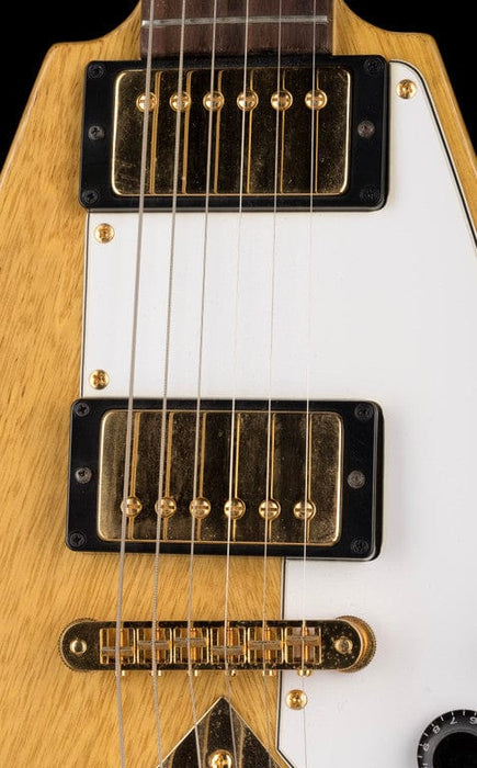 Pre-Owned 2003 Hamer Vector Korina "Flying V" Natural with OHSC