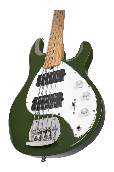 Sterling by Music Man StingRay 5 HH RAY5HH Olive Sub Series Bass