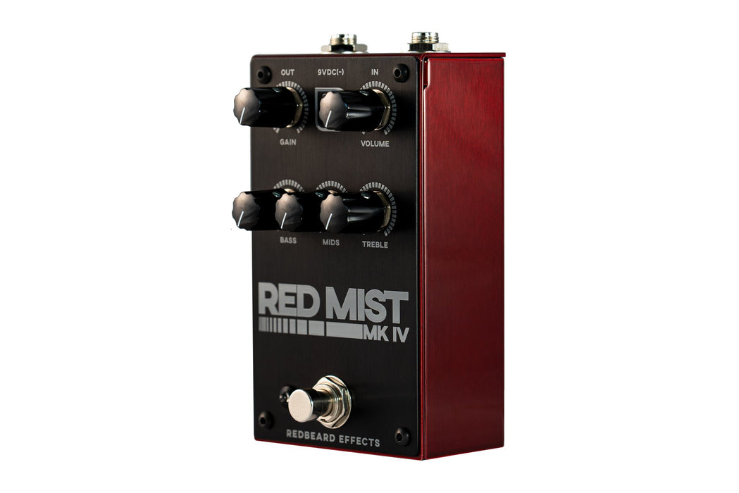 Redbeard Effects Red Mist Mk IV High Gain Drive Guitar Effect Pedal