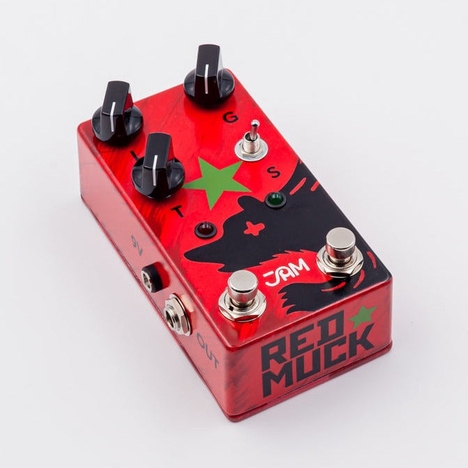JAM PEDALS Red Muck mk.2 グラハムコクソンのサイン入り Jam Pedals Red Muck mk.2 Fuzz Pedal — Truetone Music