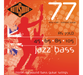 Rotosound RS77LD Jazz Bass Long Scale Standard Gauge 45-105 Monel Flatwound Bass Guitar Strings