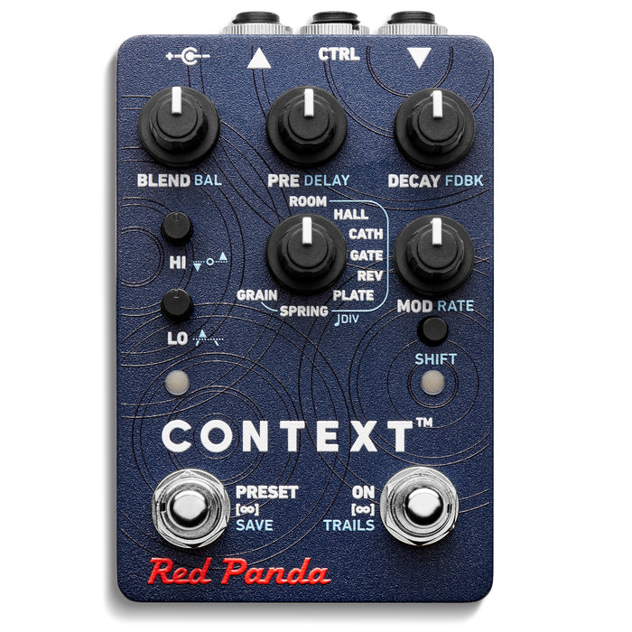 Red Panda Context V2 Reverb Guitar Effect Pedal