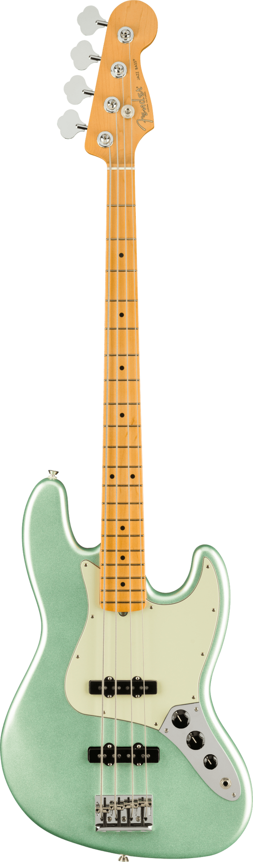 Fender American Professional II Jazz Bass Maple Fingerboard Mystic Surf Green