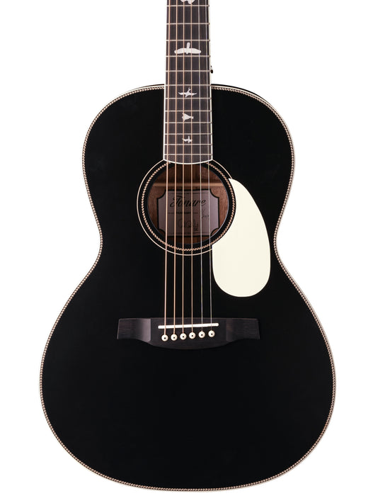 PRS SE Parlor P20 Acoustic Guitar - Black Satin Top