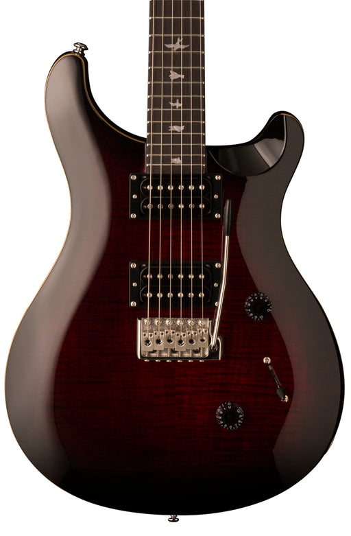 PRS SE Custom 24 Fire Red Burst With Gig Bag