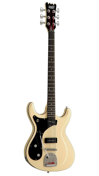 Eastwood Sidejack Bass VI - Vintage Cream Left Handed